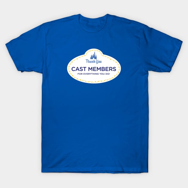 Thank You Cast Members T-Shirt by Heyday Threads